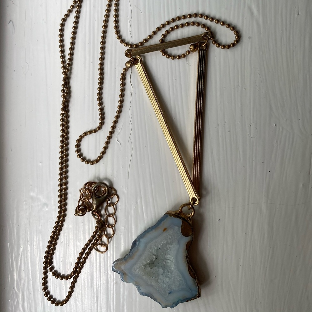 Crystal Chain Necklace